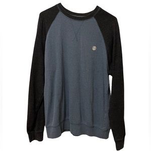 Element men’s size medium blue and grey sweatshirt